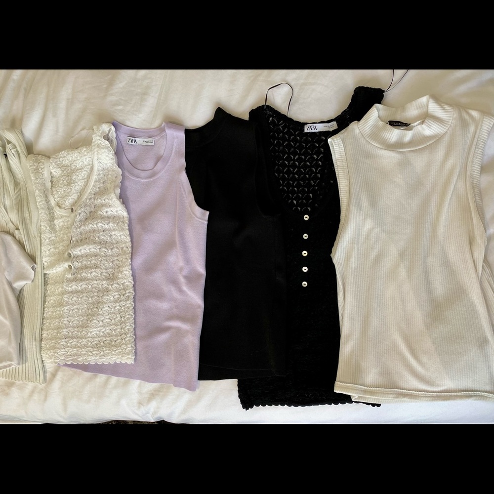 Set of 7 Zara Tops